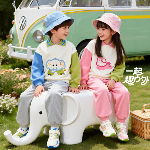 贝贝怡卫衣套装ZB1FT004 商品图1