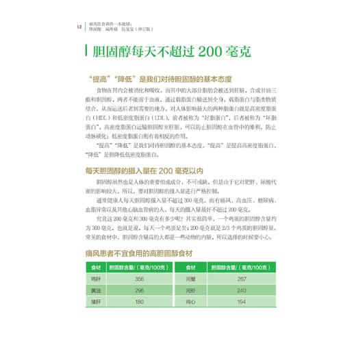 《痛风饮食调养一本就够：降尿酸  减疼痛  防复发》（修订版） 商品图11