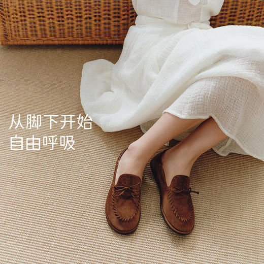 7or9裸感单鞋平底鞋通勤春夏新款无花果 商品图4