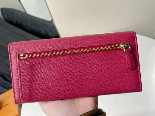 正品二手 Prada Saffiano 长款 钱包 商品图1