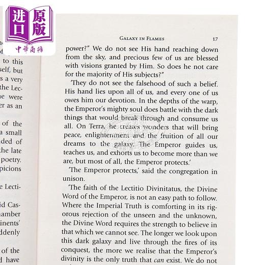 预售 【中商原版】荷鲁斯叛乱3 银河燃烧 Horus Heresy Galaxy in Flames 英文原版 Ben Counter 奇幻战争历史小说 战锤40K系列作者 商品图2