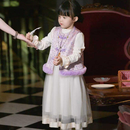 『舒栗·冬季新款』D141-冷香马甲 商品图2