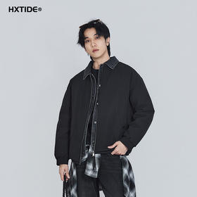 【新品上新】HX 冬季假两件短款翻领羽绒服年轻时尚Z100540085101