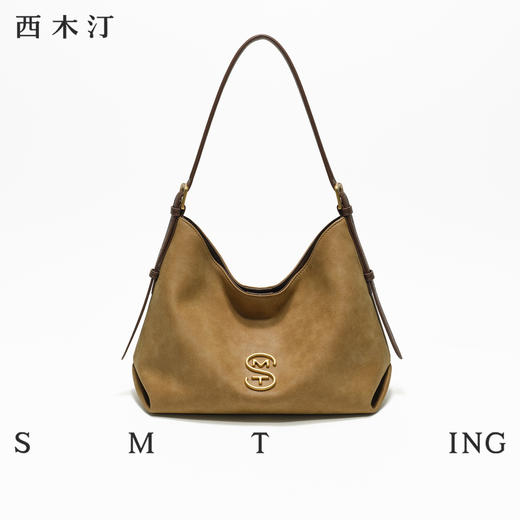 西木汀 狂想日记托特包小个子女士大容量单肩包小众腋下包包 商品图2