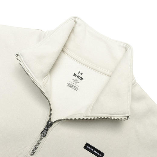 【S/M/L/XL/2XL码，如无货将做退款】
安德玛UA官方半拉链卫衣女2025冬季新款立领套头衫运动服6004850-110 商品图1