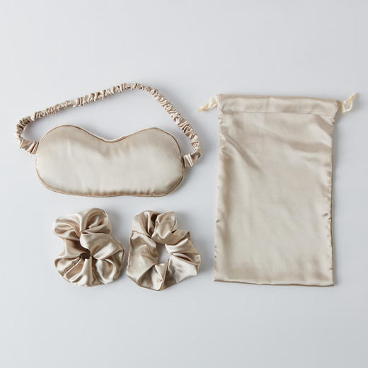 NITORI宜得利家居 眼罩发圈套装睡眠遮光出差旅行午睡觉缓解疲劳 商品图1