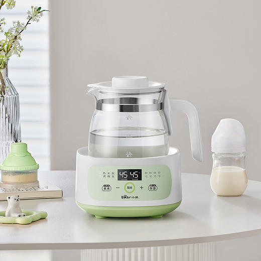 小熊（Bear）恒温水壶 婴儿温奶调奶器冲奶热水壶 TNQ-H12U1 调奶器 1.2L 商品图3