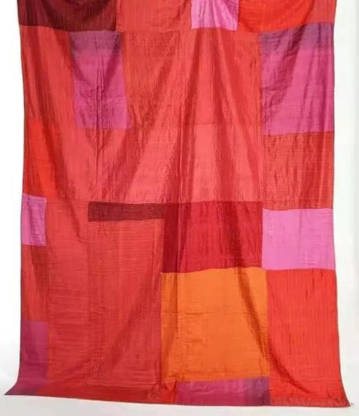 印度进口手工真丝/纯棉床盖 C54 商品图0