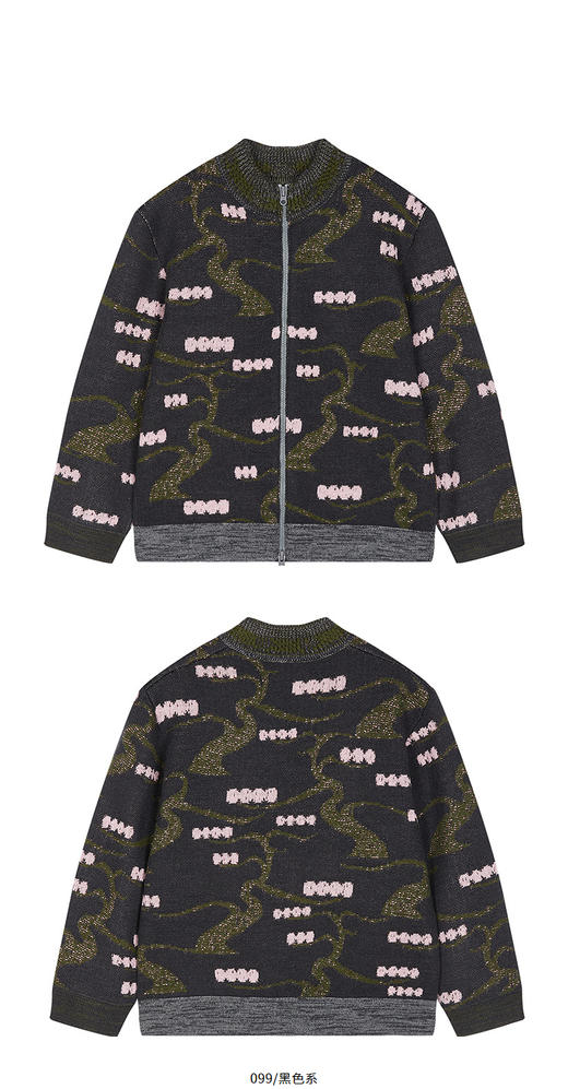 jnby  26年春款  短款开襟毛衫 1Q1312050 商品图6