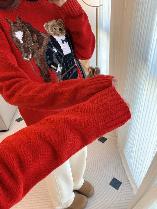 120-3 小马新年红毛衣 商品图7