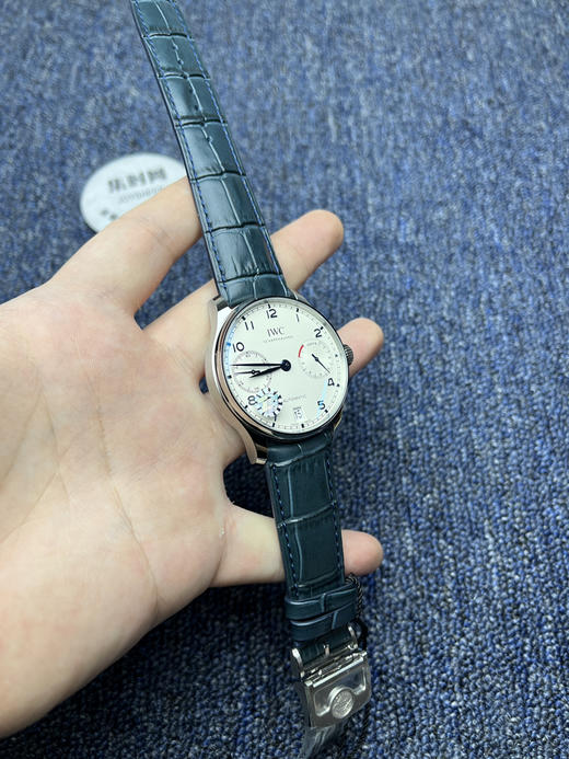 ZF神器 IWC－葡萄牙系列七日链 葡七 男士腕表 白盘蓝针 商品图2