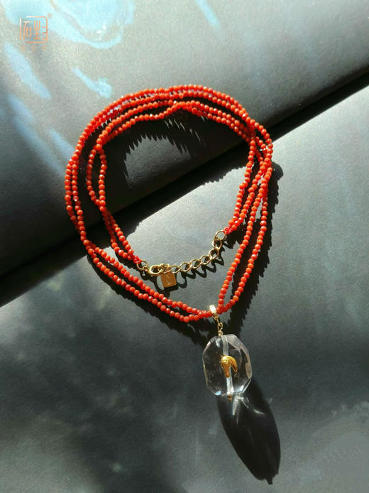 三生石.马语者“万能扣”吊坠彩宝金属多用项链 商品图7