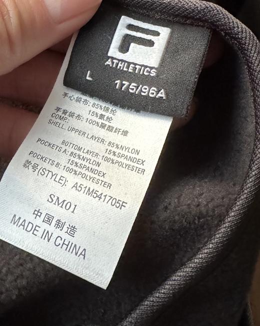 跨年售后 斐乐秋冬季男女款加绒梭织软壳连帽外套 yh 340152 商品图13