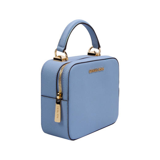 192877329251 迈克高仕MICHAEL KORSMK KARLA女士小号拉链手提单肩斜跨小方包  19x6x14cm（微脏） 商品图1