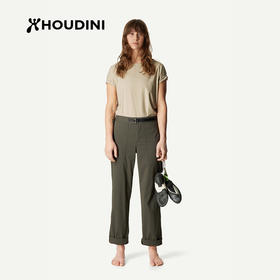 HOUDINI胡丁尼Liquid Chore液动户外女26春新轻量徒步越野长裤 860062