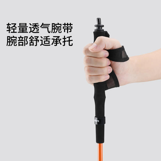 +【乐粉专属】[行山T-1000]思凯乐户外登山杖折叠碳纤维竞速跑步徒步专业越野杖Z7921047 商品图4