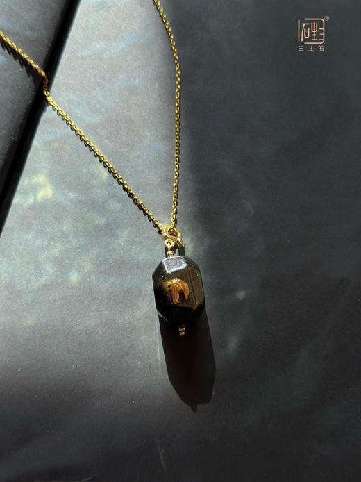 三生石.马语者“万能扣”吊坠彩宝金属多用项链 商品图12