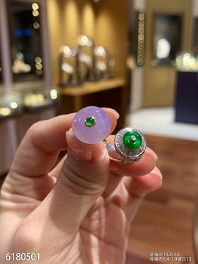 6180501，平安扣戒指。具体价格微信咨询