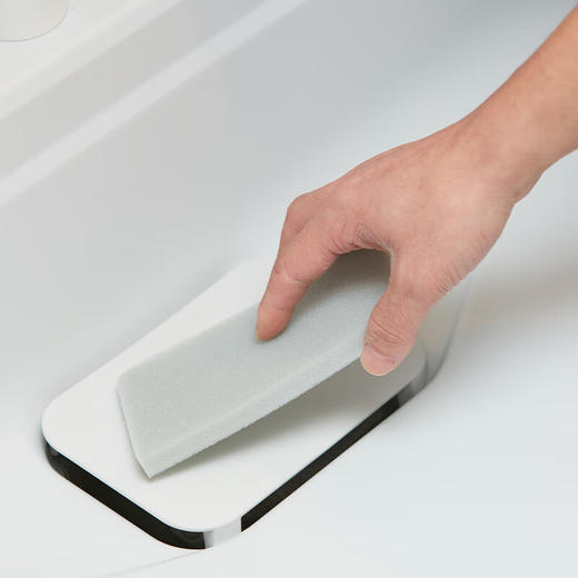 NITORI宜得利家居 浴室清洁专用自带清洁剂海绵擦可日抛百洁布懒人 商品图5