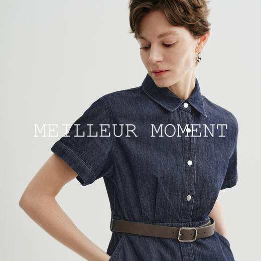 【商场同款】麦檬春秋牛仔连衣裙5G3290561 商品图0