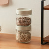 NITORI宜得利家居  干果谷物防潮保存瓶玻璃收纳罐储存罐可堆叠果酱瓶 商品缩略图3