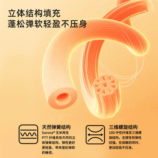 【如叶 · 暖绒被】如叶暖绒被冬加厚保暖被芯纤维被宿舍家用冬被 商品图3