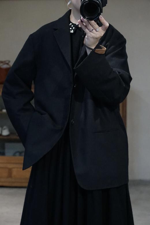 ECOLE DE CURIOSITES 定番款羊毛西装外套 商品图0