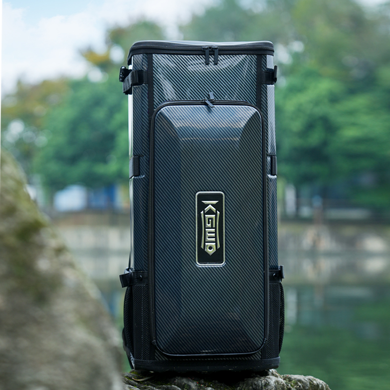 空钩悟道二代硬壳全折叠椅包 小巧轻便双肩包加厚防水钓鱼收纳包