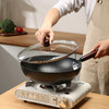 中华精铁炒锅+汤锅+平底锅+2个锅盖到手五件套！传统压纹锻打 0涂层 不粘不锈 清洗超方便 商品缩略图4