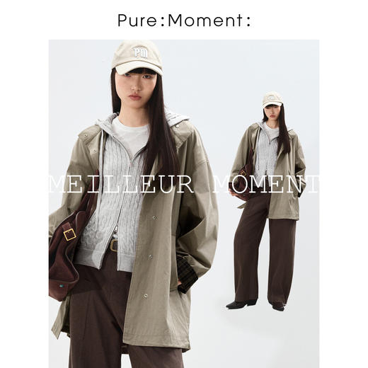 【商场同款】麦檬春秋中风衣4G8261561 商品图0