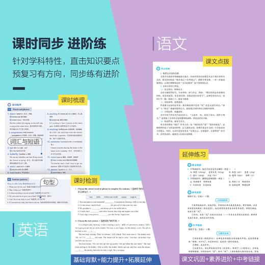 新品特惠 | 培优与精练·沪上优学新方式（课时同步进阶练，阶段检测新题型，含智能解析、视频精讲） 商品图2