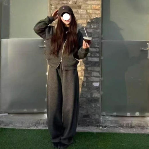 裁缝学苑QZ50儿童连帽插肩卫衣纸样休闲裤弯刀裤女装打版裁剪图纸 商品图3