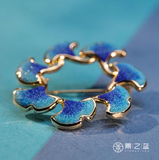 【彼达思】杏园春·青胸针 商品图2