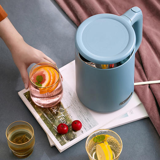 小熊电热水壶家用烧水壶全自动保温一体304不锈钢煮开水壶热水壶ZDH-D15F1 商品图4