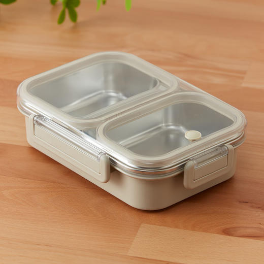 NITORI宜得利家居 上班族带饭盒野餐便携餐盒加热可微波不锈钢饭盒 商品图1