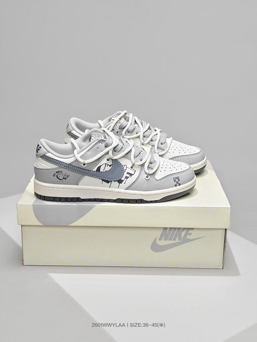 2月推荐款！！DUNK绑带低帮倒钩低帮板鞋 商品图6