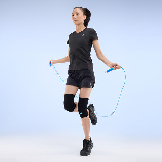 LP1635CK蚕丝护膝盖女关节保暖中老年老寒腿防寒跑步四季护膝套 商品图5