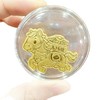 六鑫珠宝 马年暴富足金999黄金手机贴 马上有钱 商品缩略图5