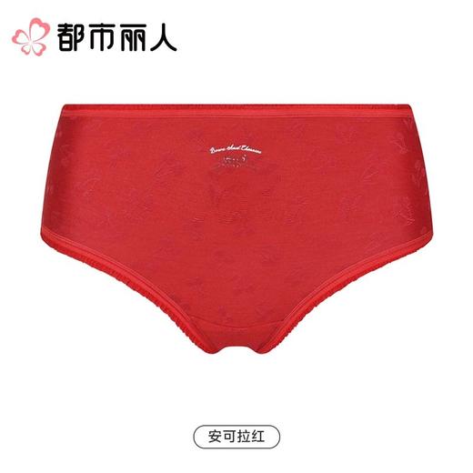 都市丽人内裤红品女士内裤人棉提花内裤木代尔内裤纤柔绵内裤LKC5B901 商品图0