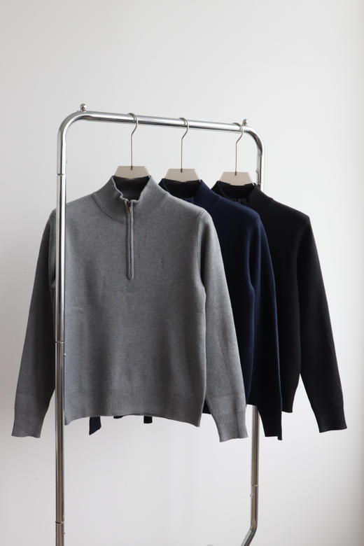 R.L 经典款四分之一拉链针织毛衣 MY154 商品图3