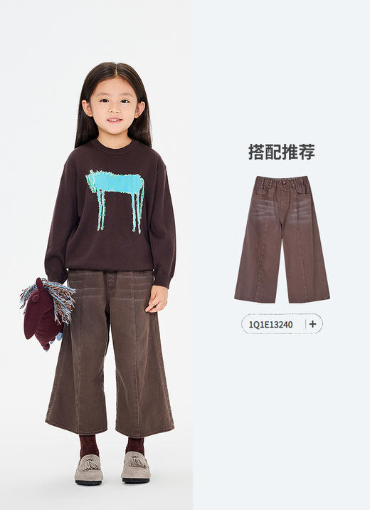 jnby   26年春款  长袖套头毛衫  1Q1311560 商品图7