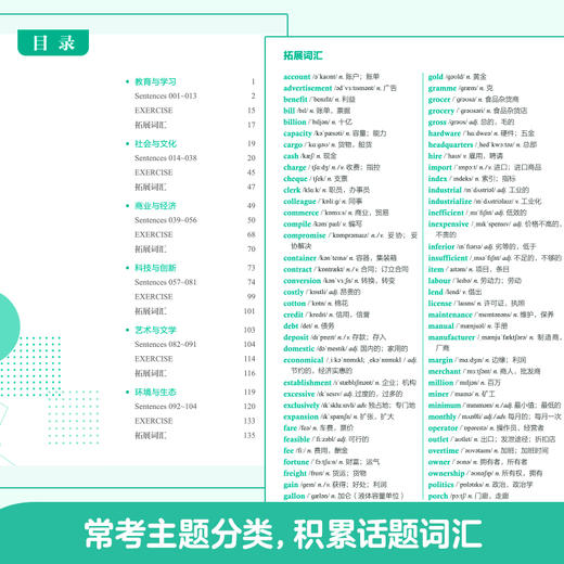就这200句,搞定四级词汇 商品图2