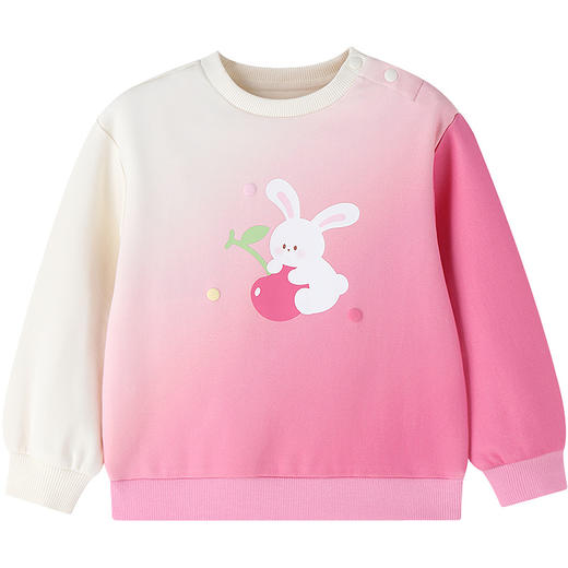 【实体店同款】女童圆领长袖卫衣春季新款安奈儿童装XG611052 商品图6