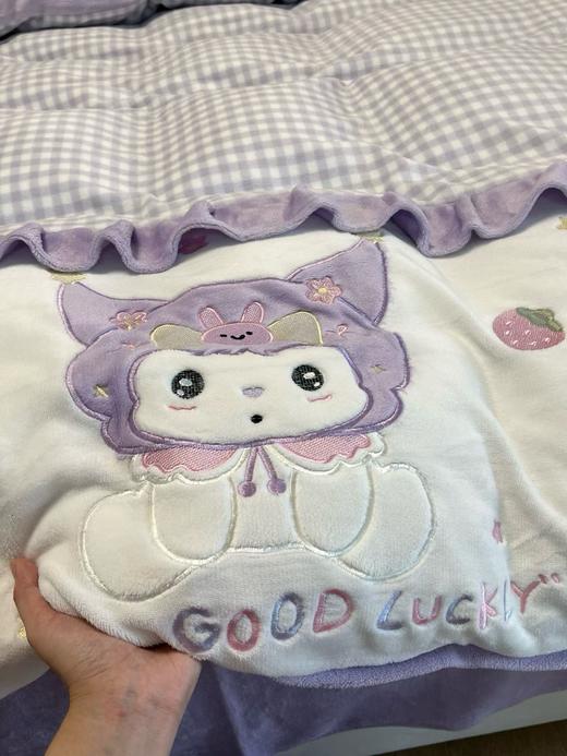 【清仓149元/套】【一套约7~8斤重】220g刺绣牛奶绒四件套  【不支持退换】 商品图4