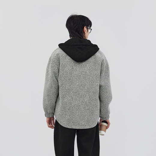 【新品上新】HX 冬季带帽茄克衫C105540018101 商品图3