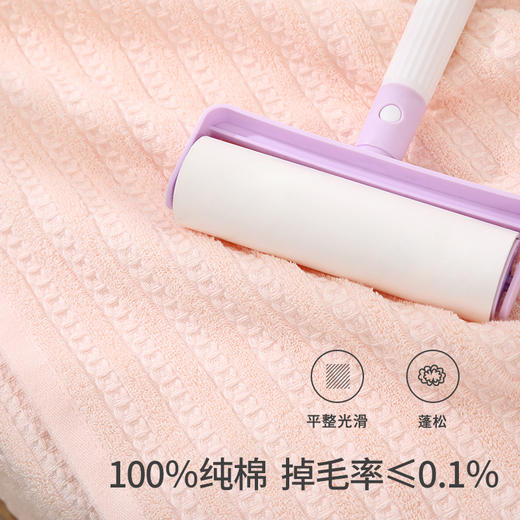 【云柔精梳毛圈❗️细腻且柔软】新疆长绒棉浴巾a类母婴级100全棉男女纯棉家用吸水大毛巾大人裹巾。jc 商品图3