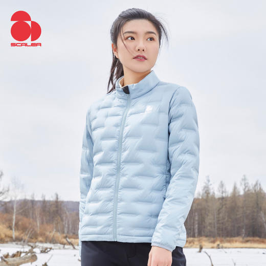 +【乐粉专属】SCALER鹅绒思凯乐羽绒服女冬户外防风轻量化保暖外套冲锋衣内胆男F6114526/F6104526 商品图1