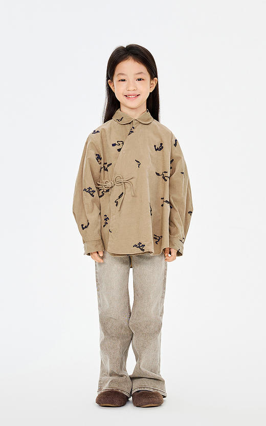 jnby   26年春款  长袖衬衣  1Q1211150 商品图0