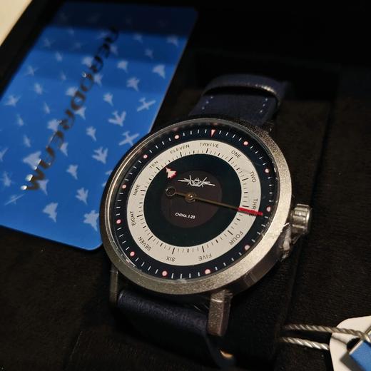 【歼20S/歼35A石英手表】战机元素纪念款石英腕表男女同款礼盒ZM 商品图0