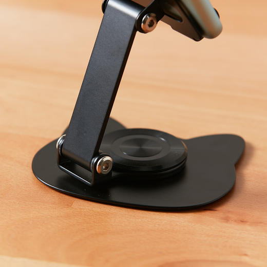 NITORI宜得利家居  桌面礼物可爱卡通铁制可旋转折叠手机支架 E8005 商品图2